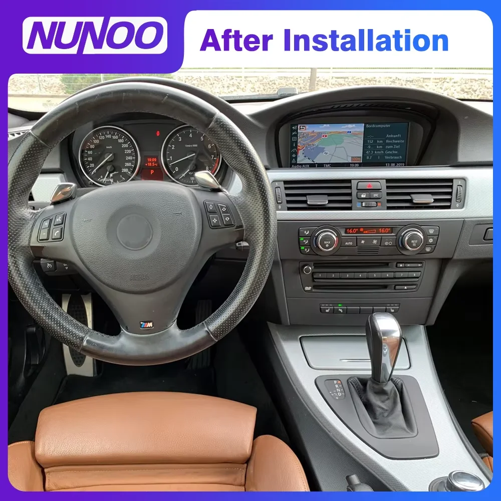Android 14 CarPlay Car Radio For BMW 3 Series E90 E91 E93 5 Series E60 E61 E63 E64 2005-2012 Auto Smart Systems Multimedia Navi