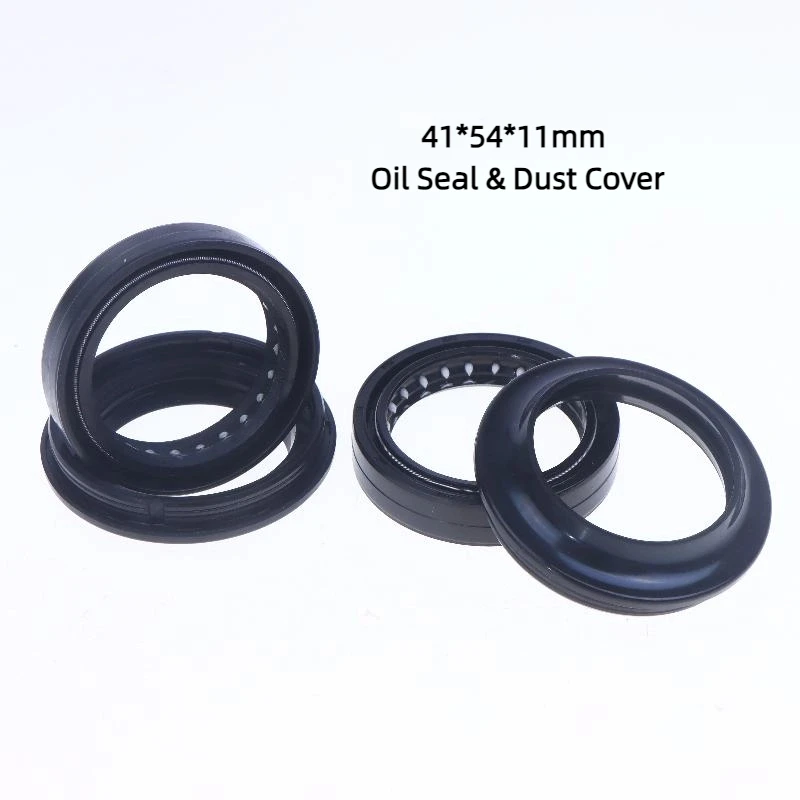 New 41x54x11 Oil Seal & Dust Cover Front Fork For Kw Hd CB-1 CB1 CB400 CBR400 CB750 Accessories - view 3
