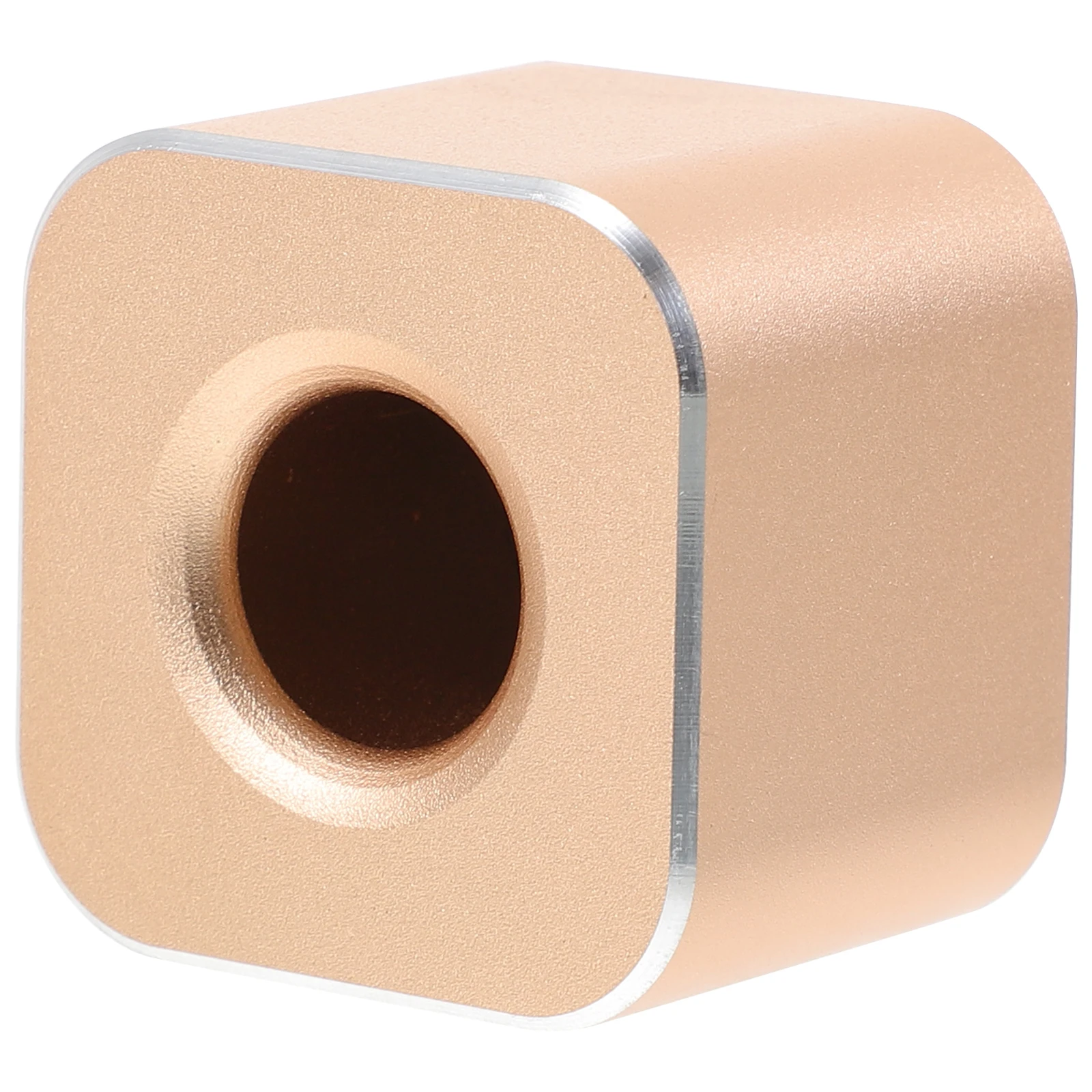 Metal Holder Aluminum Alloy Single Pen Stand For Office Desk Home Ink Pen Storage Desktop Organizer Stationery