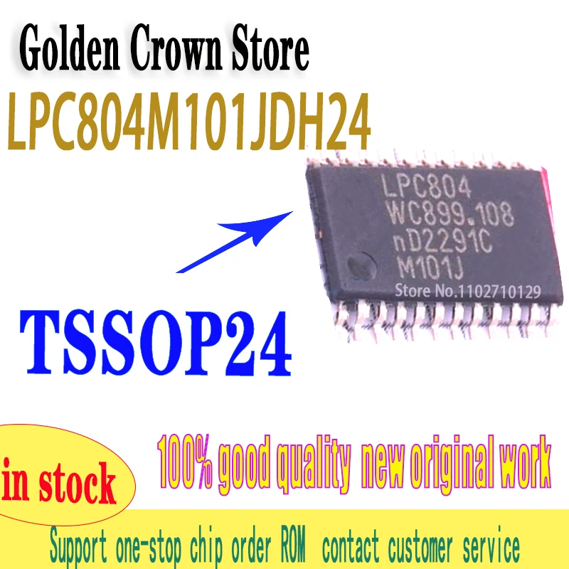 LPC804M101JDH24 1~5pcs/lot  TSSOP24 Original brand new   LPC804 LPC804M101