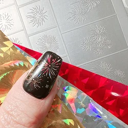 XMQ NAIL ART STAMPING PLATES FIREWORKS TEMPLATES