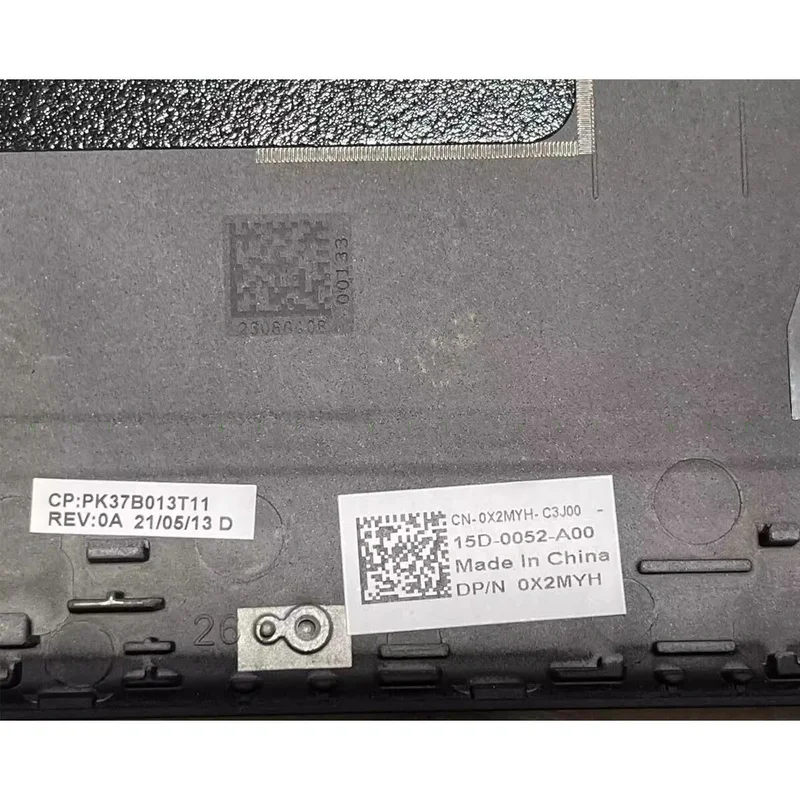 

Original Dell Alienware M15 R3 LCD Cover Rear Back 0X2MYH White Black Laptop