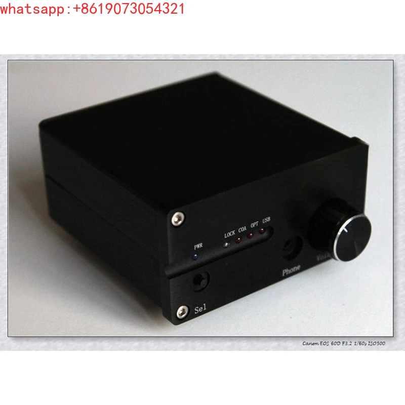 Machined all-aluminum chassis for use with L9023DAC