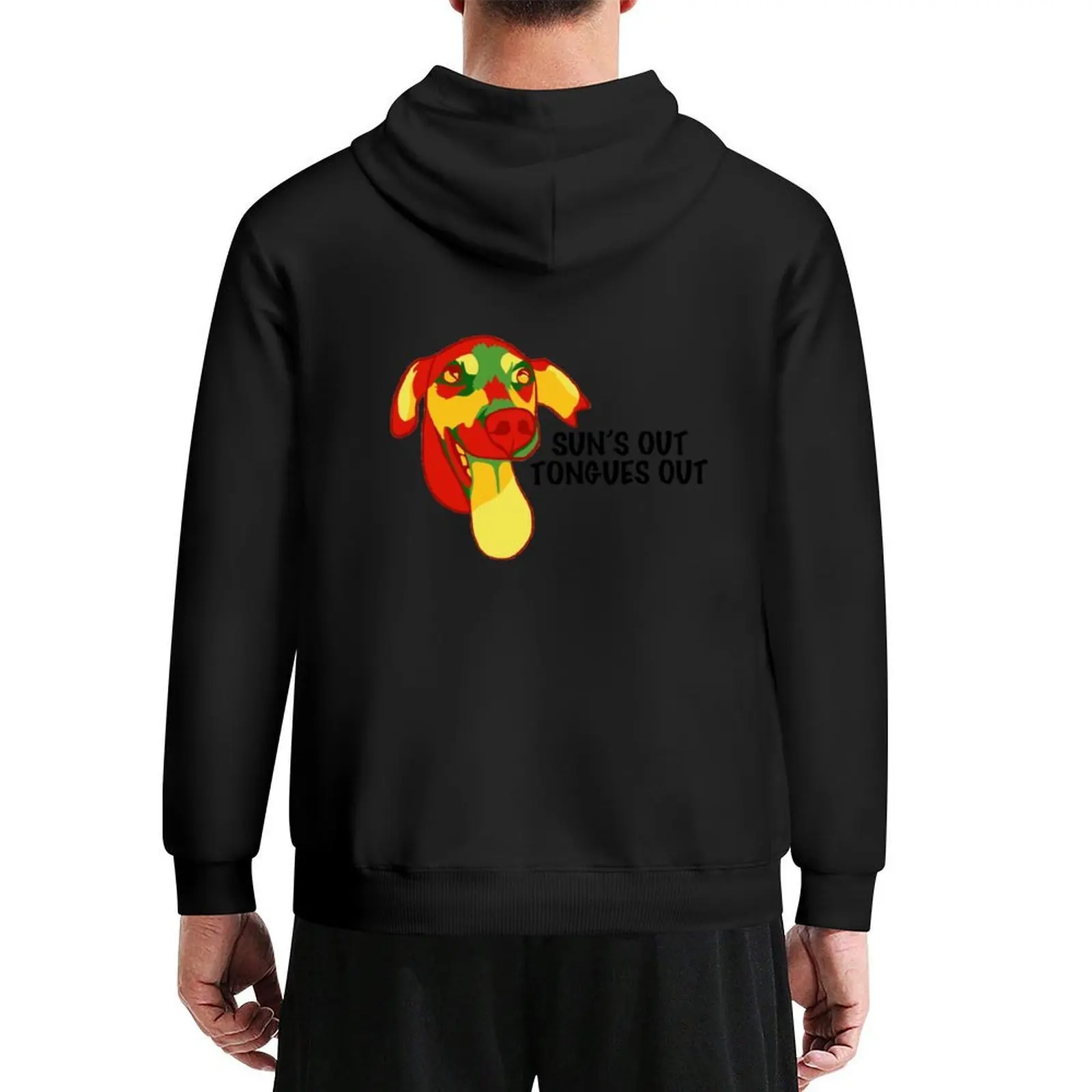 Sun's Out Tongues Out - Josie Hoodie ملابس أنيمي ملابس رجالية ملابس للرجال ملابس جمالية سترات رجالية