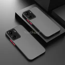 Per Xiaomi POCO C65 Custodia protettiva in gomma opaca traslucida in silicone Custodia POCO C65 Custodia POCO C65 Cover