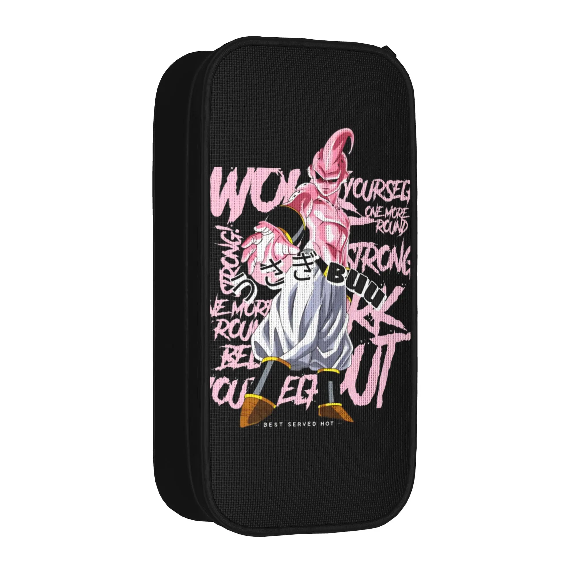 Modisches Dragon Ball Kid Buu Federmäppchen, Anime-Federtaschen für Schüler, große Kapazität, Schulsachen, Geschenke, Schreibwaren