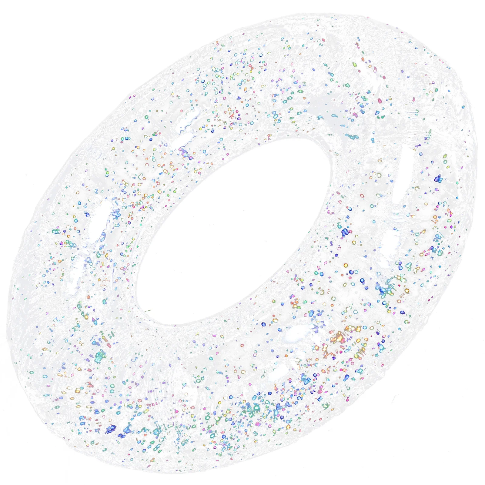 Anillo de natación inflable grande transparente con purpurina, tubo flotante para piscina, ligero, fácil inflado, tubo inflable para nadar en verano