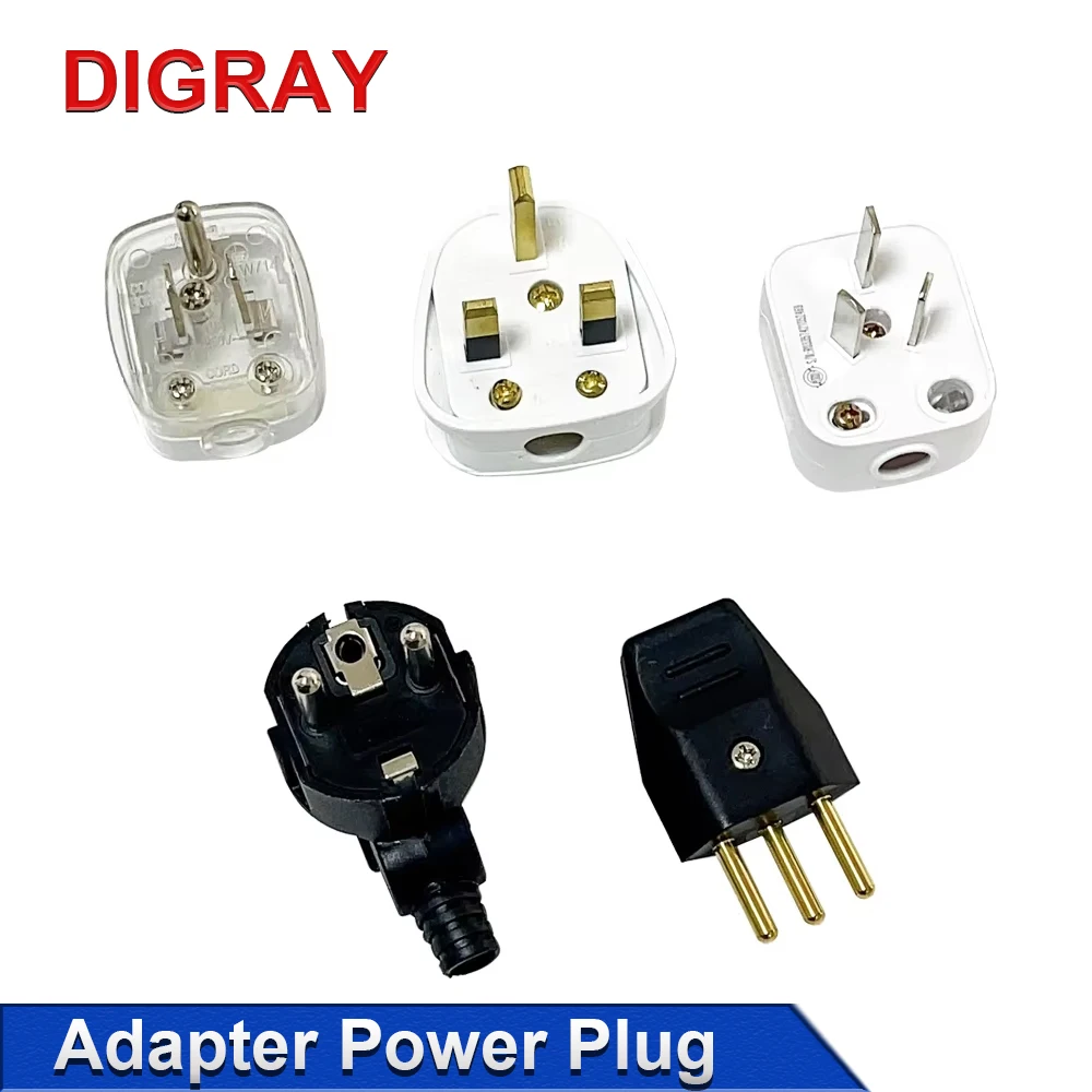 HUNST- Power Adapter Plug, US, UK, EU, Brazil AC Power Plug