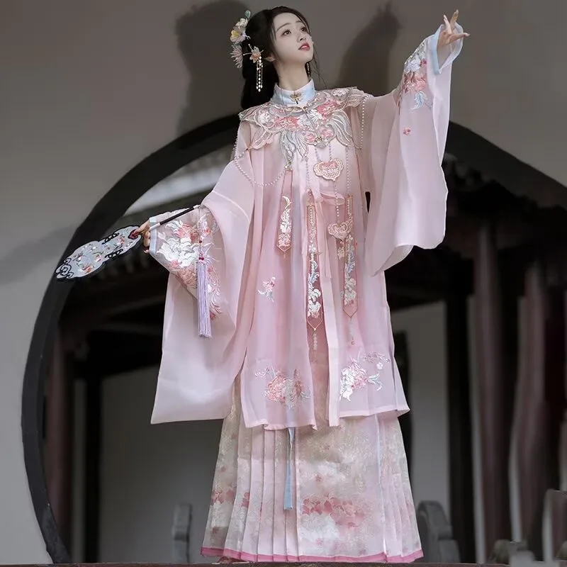 women's-traditional-chinese-hanfu-embroidered-gradient-pink-ming-dynasty-ancient-chinese-costume-for-women