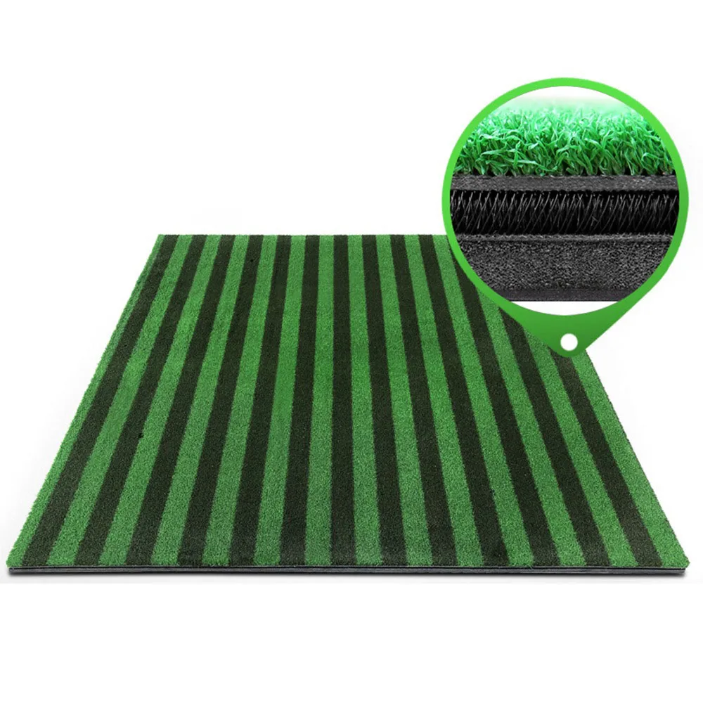Indoor Portable Golf 3D Spring Striped Track Impact Pad