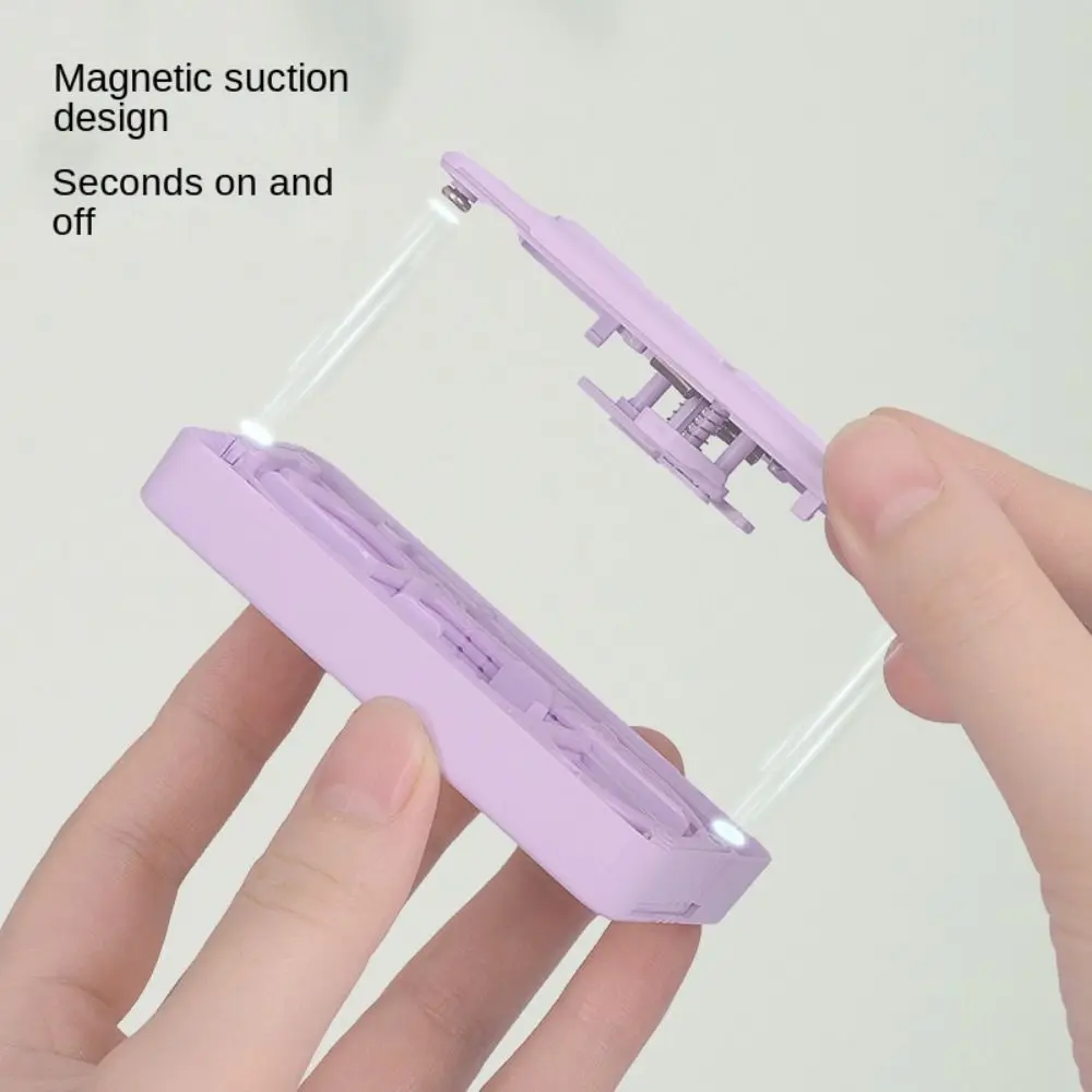 10 pz/scatola Seal Design contenitore per filo interdentale presa bilaterale automatica scatola di immagazzinaggio del filo interdentale per la cura dei denti pulizia orale