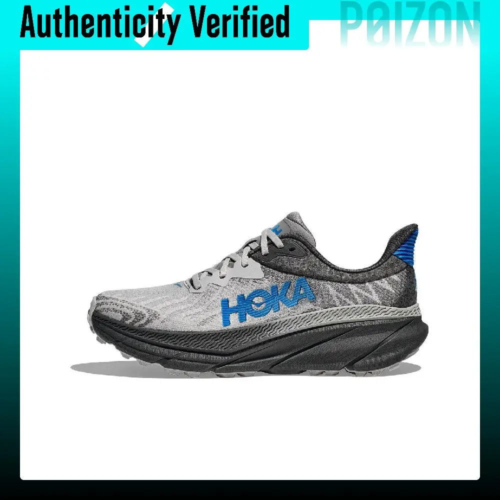 Hoka ONE ONE Challenger 7 Scarpe Da Corsa Uomo Low Top Grigio Spazio/Blu Hoka 1134497-OHK-image