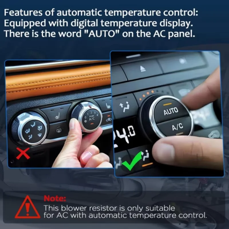 AC-Heizungsgebläsemotor-Widerstand 8693262 9171541 für Volvo S60 S70 S80 V70 XC70 XC90