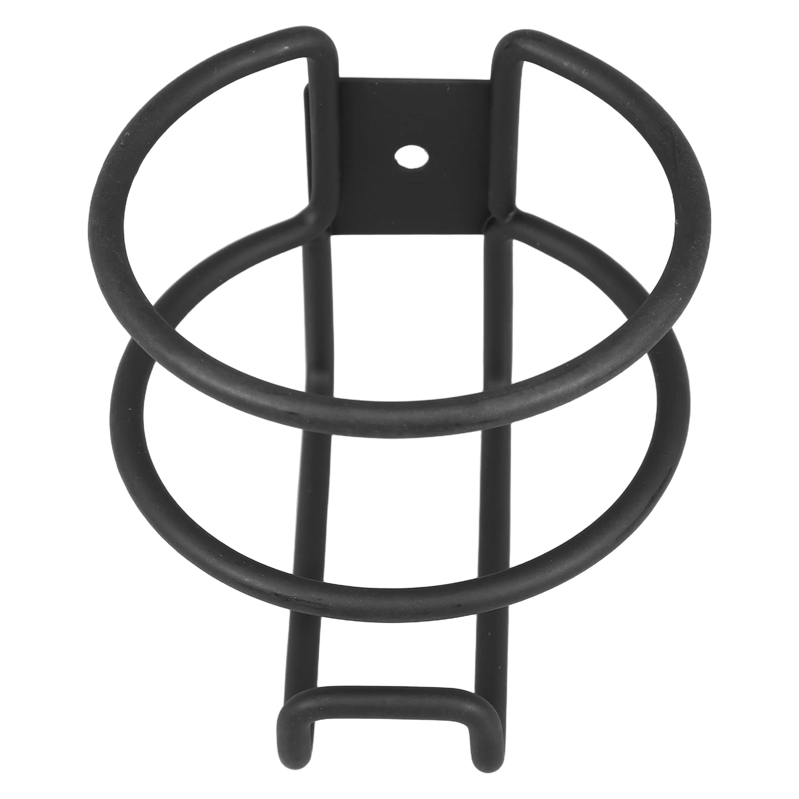 

Car Boat Cup Holder Black Side-Mounted Iron Drink Bottle Phone Holder For Vehicle Marine Truck Yacht Travel Use