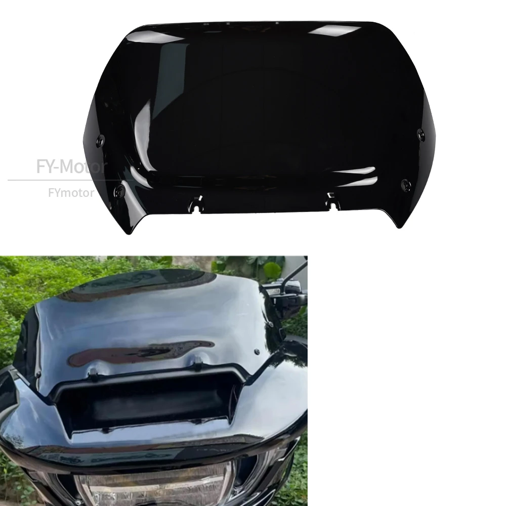 

Motorcycle Accessories 10" Windshield Windscreen Fit For Harley Touring CVO Road Glide FLTRXST 2023-2024