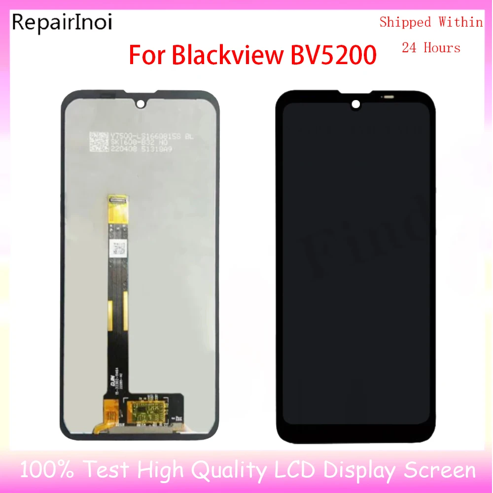 LCD Display For Blackview BV5200 BV5300 BV7100 BV7200 BV8800 BV8900 BV9200 BV9300 LCD Touch Screen Digitizer Replacement