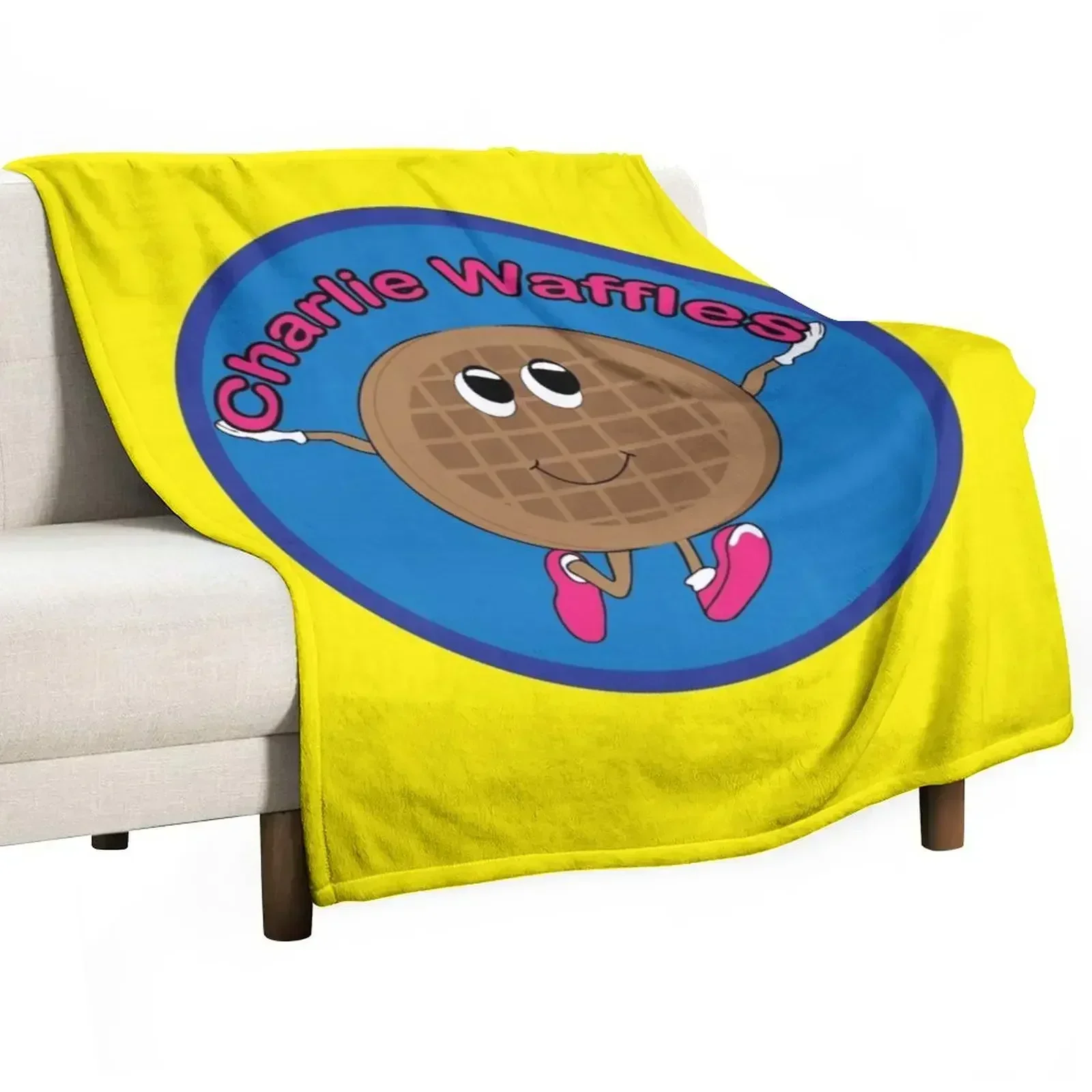 

Charlie Waffles! Throw Blanket manga christmas gifts warm winter Blankets