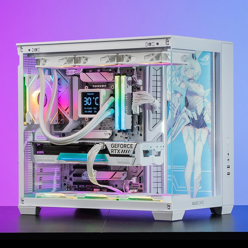 

285K5090D/5080/5070Ti white game AI design desktop assembly computer host high-end DIY machine