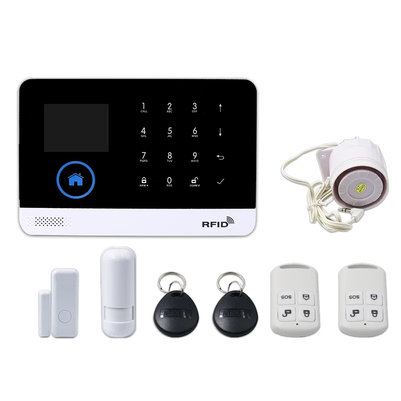 

Hot Selling Wireless WIFI GSM 3G 4G Anti Theft Alarm System For Home Security