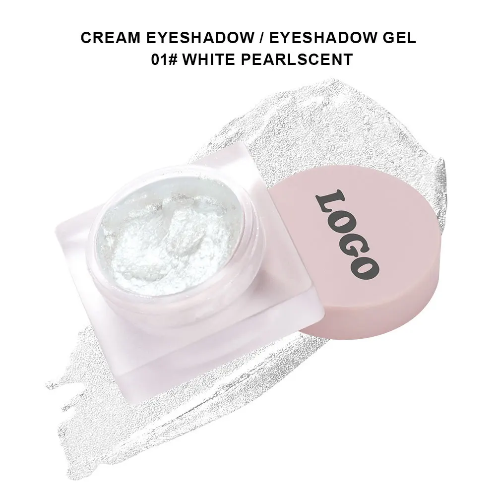 Private Label Diamond Purple Liquid Gel Eyeshadow Pearl Glitter Highlighter Sequins Monochrome Shimmer Eye Shadow Jelly