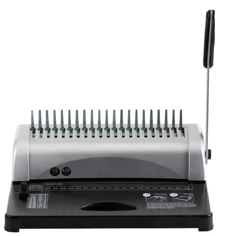 

yha For Metal Manual Comb Punch & Binding Machine