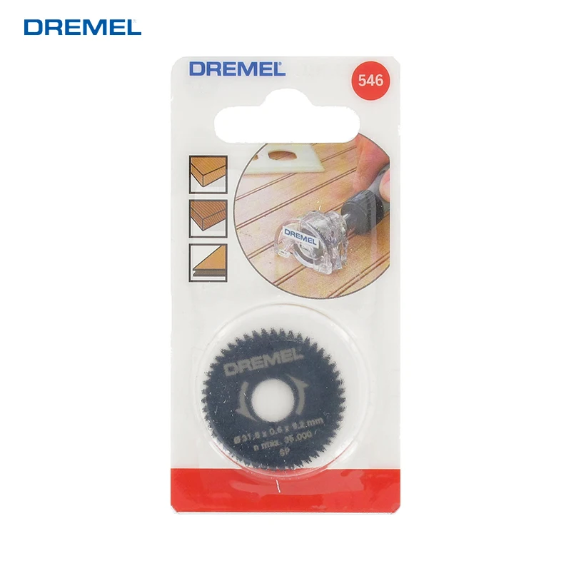 Dremel 546 커팅 블레이드, 직경 31.8mm, 목공 원형 톱날, Dremel 670 부착물 포함, 목재 절단에 함께 사용