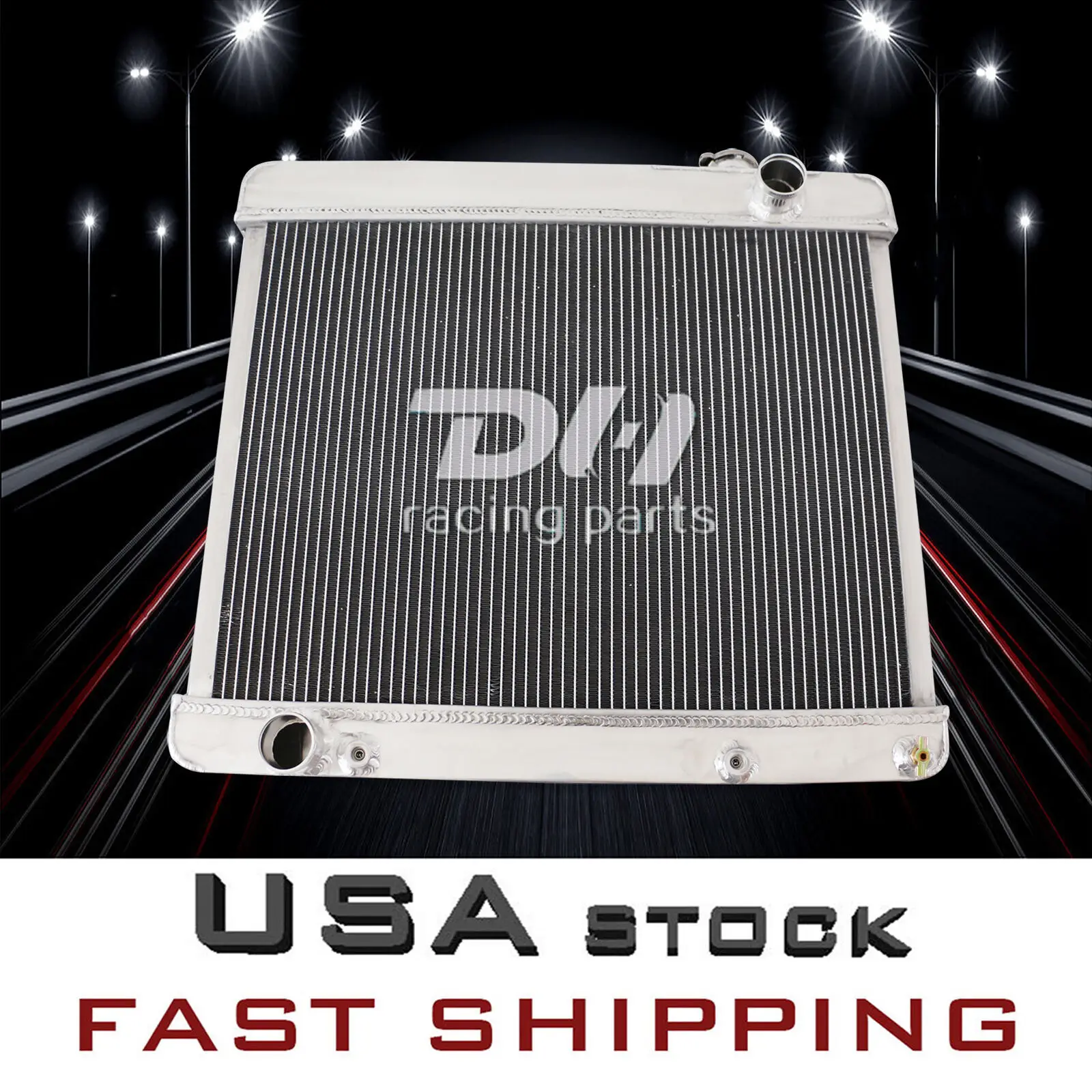 1960-64 Buick Electra Skylark/Special/Estate Wagon 6.6L V8 3ROW Alu 라디에이터용