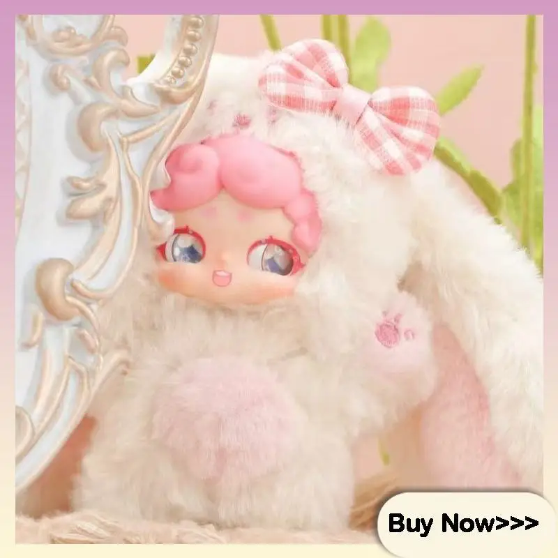 

Luckydiernai Goodnight Rabbit Series Plush Blind Box Can Transform Into Cute Cartoon Doll Pendant Toy Surprise Mystery Box Gift