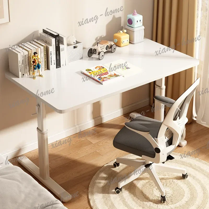 Simple Hand Crank Lifting Table Manual Automatic Study Table Training Desk Gaming Computer Desk Ergonomic