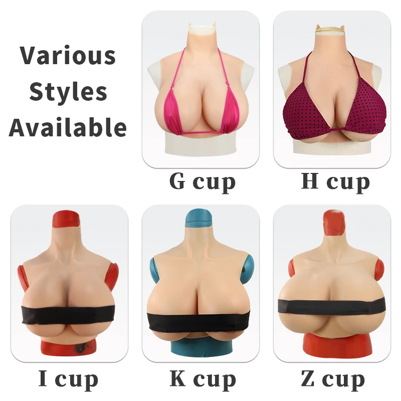 Silicone Big Realistic Breast Forms Z Cup Huge Fake Boobs Costume Cosplay Drag Queen Crossdressing Transgender Shemale