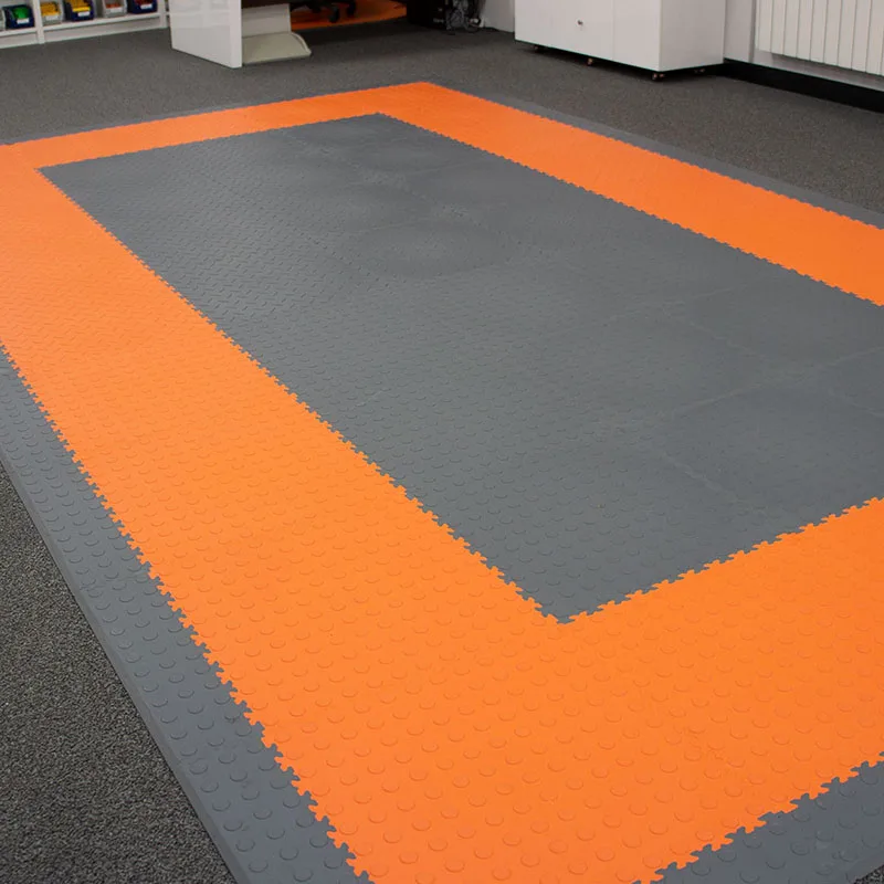 

Anti Slip PVC Garage Floor Mat, Interlocking Tiles, Free Design, Factory in China, Competitive Price, 40x40x0.5cm