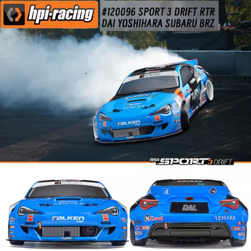 Hpi 1/10 시뮬레이션 Brz 드리프트 원격 제어 전기 사륜 구동 드리프트 자동차 Rv 120096 Rtr 성인용 드리프트 장난감 자동차