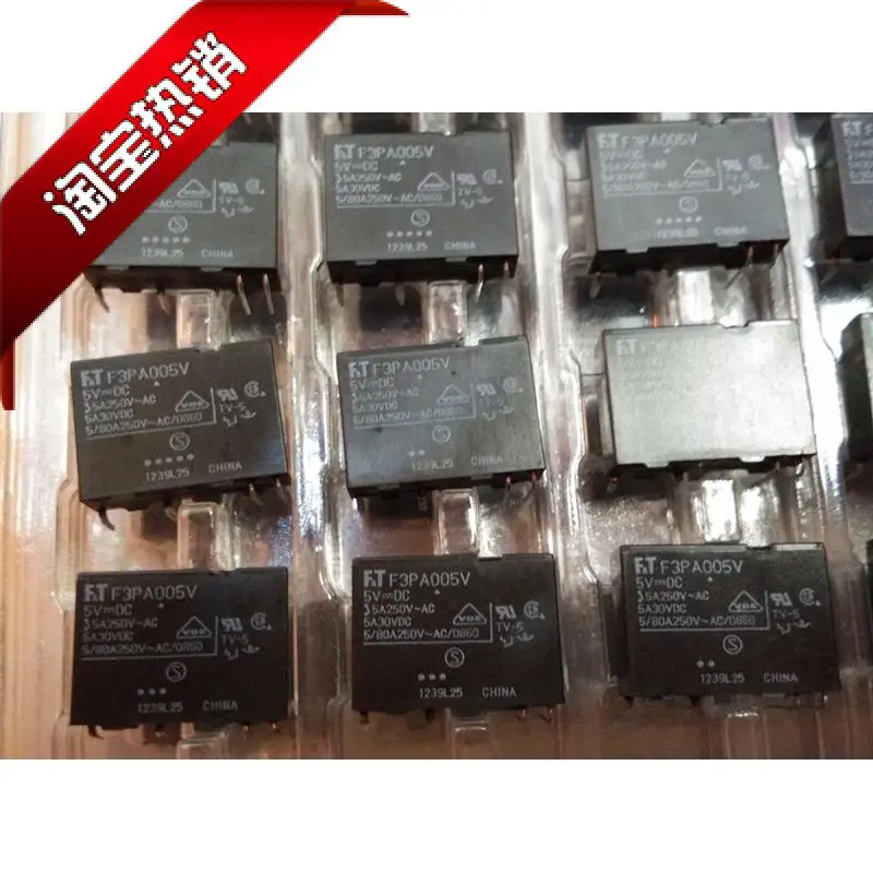 Free shipping  F3PA005V  5VDC            10PCS  As shown