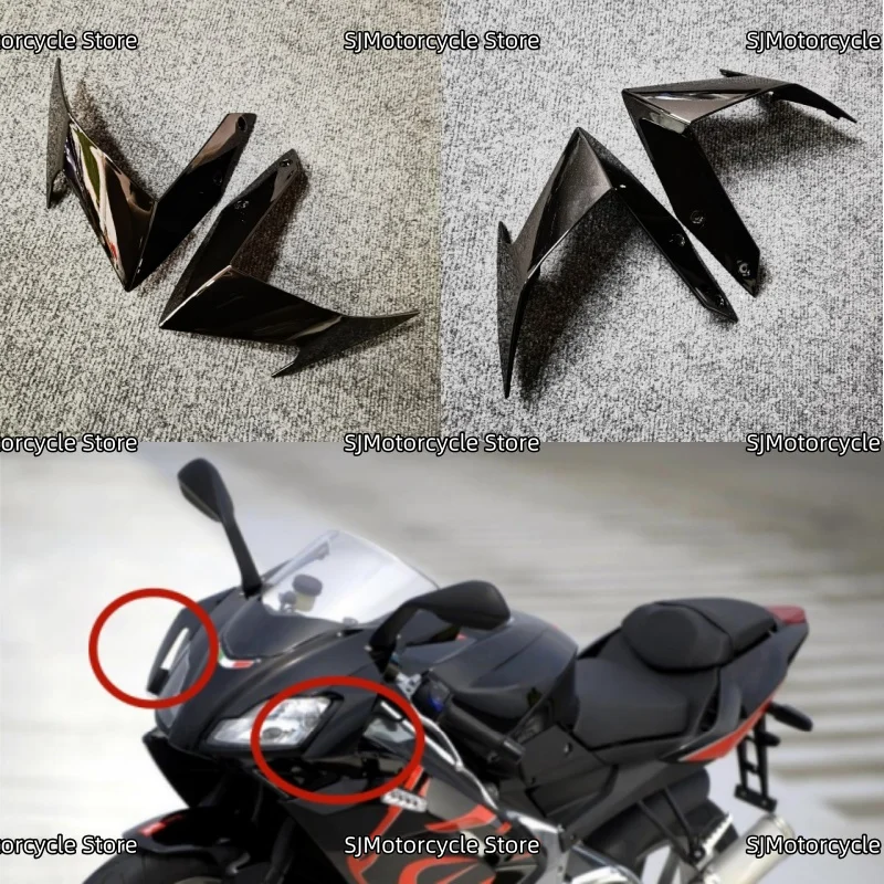 

Head Side Panel Upper Front Headlight Nose Turn Signal Fairing Kit Fit For Aprilia RS4 125 2006-2011 Motorcycle Accessories