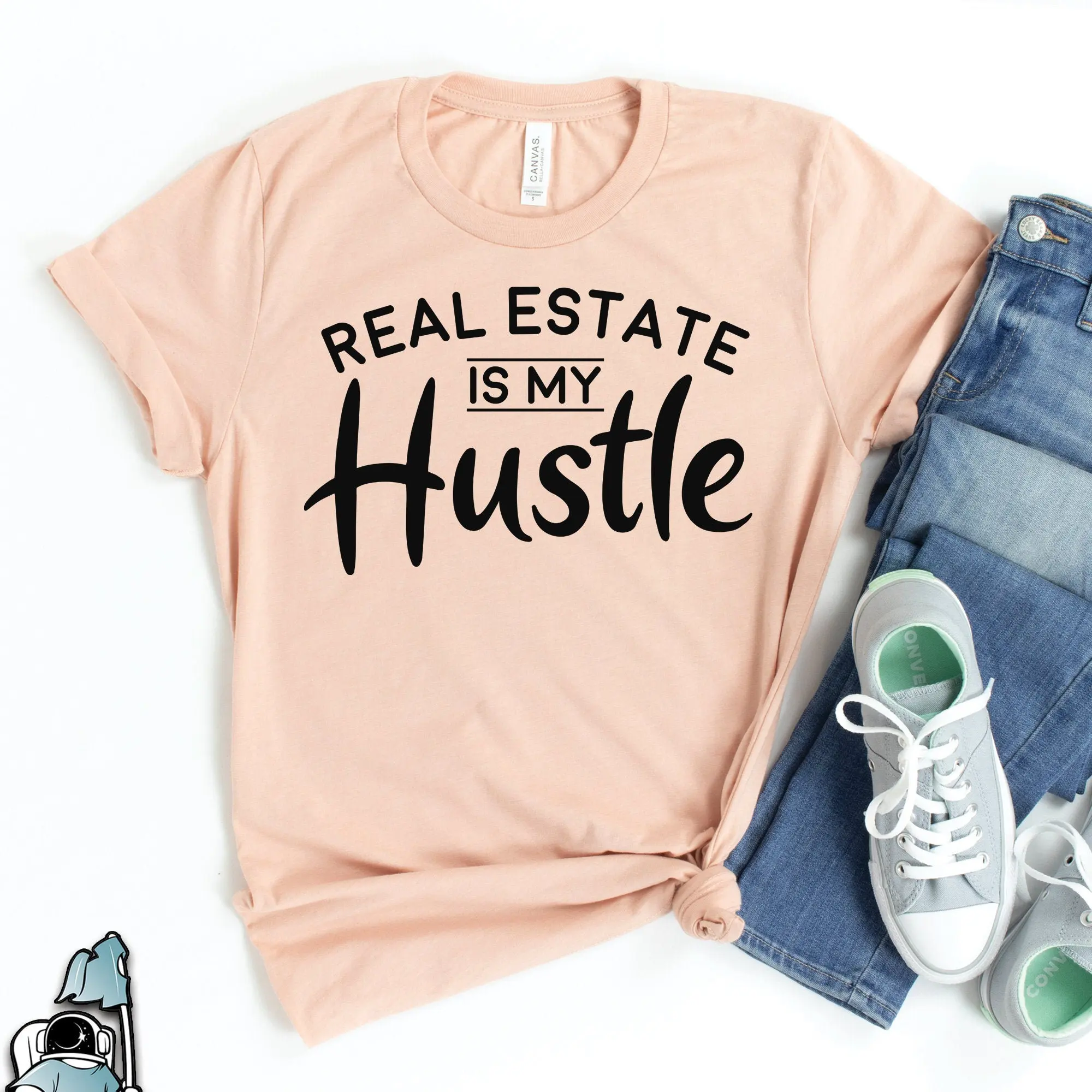 Real Estate AgenT T Shirt Is My Hustle Property Broker s