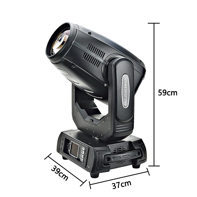 280W 10R Beam Moving Head Light Spot Wash 3 in 1 BWS Pattern Lights Wedding Performance Bar Stage Lights wholesale