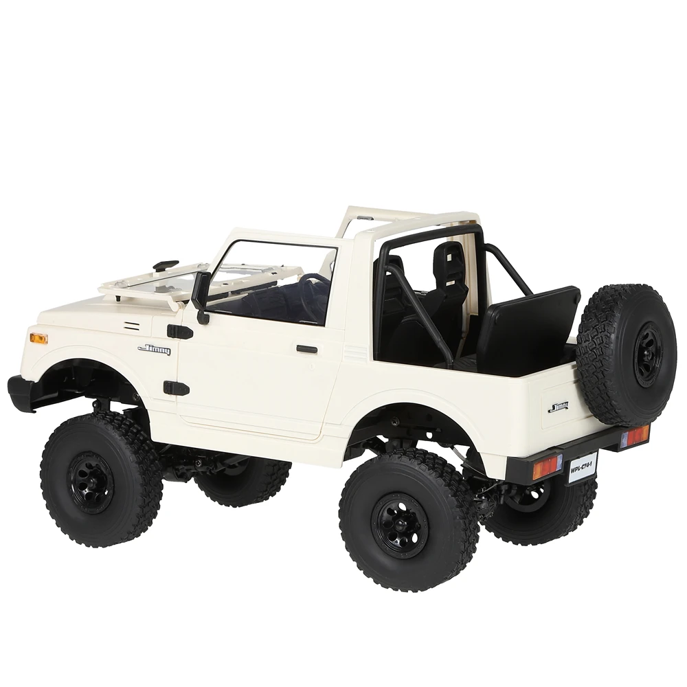 WPL C74-1 1/10 2.4G 4WD RTR Rc Car For SUZUKI JIMNY JA11 Truck Crawler Vehicle Models Toy Proportional Control