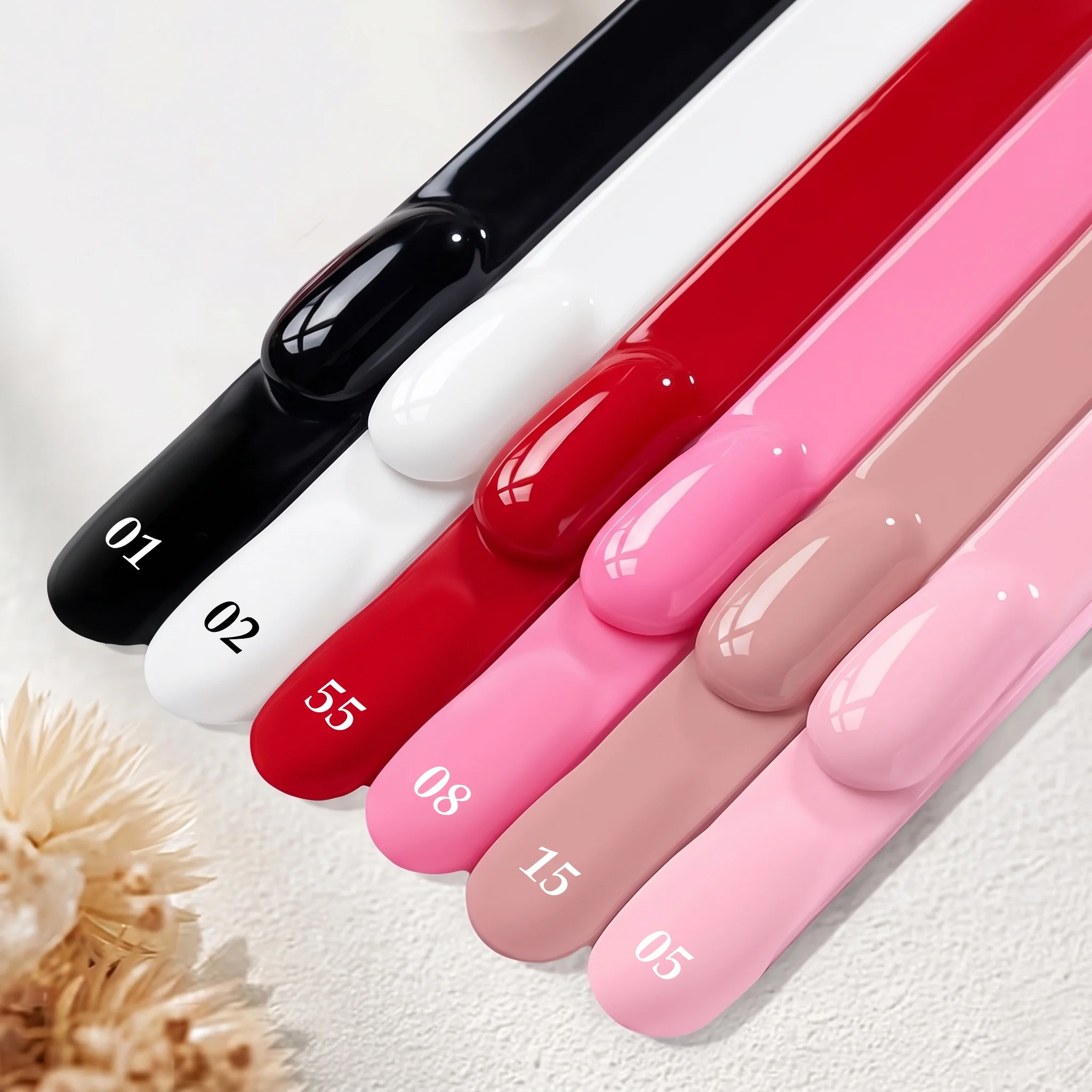 Hassleless 6Pcs 0.5 oz Nail Polish, Suitable for Beginner Nail Technicians and Salon Use, Can Be Used for Both Fingernails and Toenails, Is an Ideal Gift for Birthdays, Easter, and Thanksgiving 5