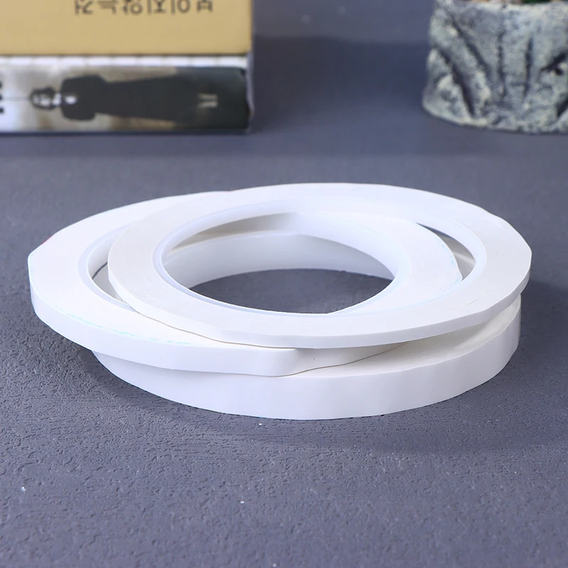 3/6/10MM 66M Graphic Whiteboard Tape Adhesive Chart Line Grid Electrical Marking Tapes High Temperature Resistant Pinstripe Tape