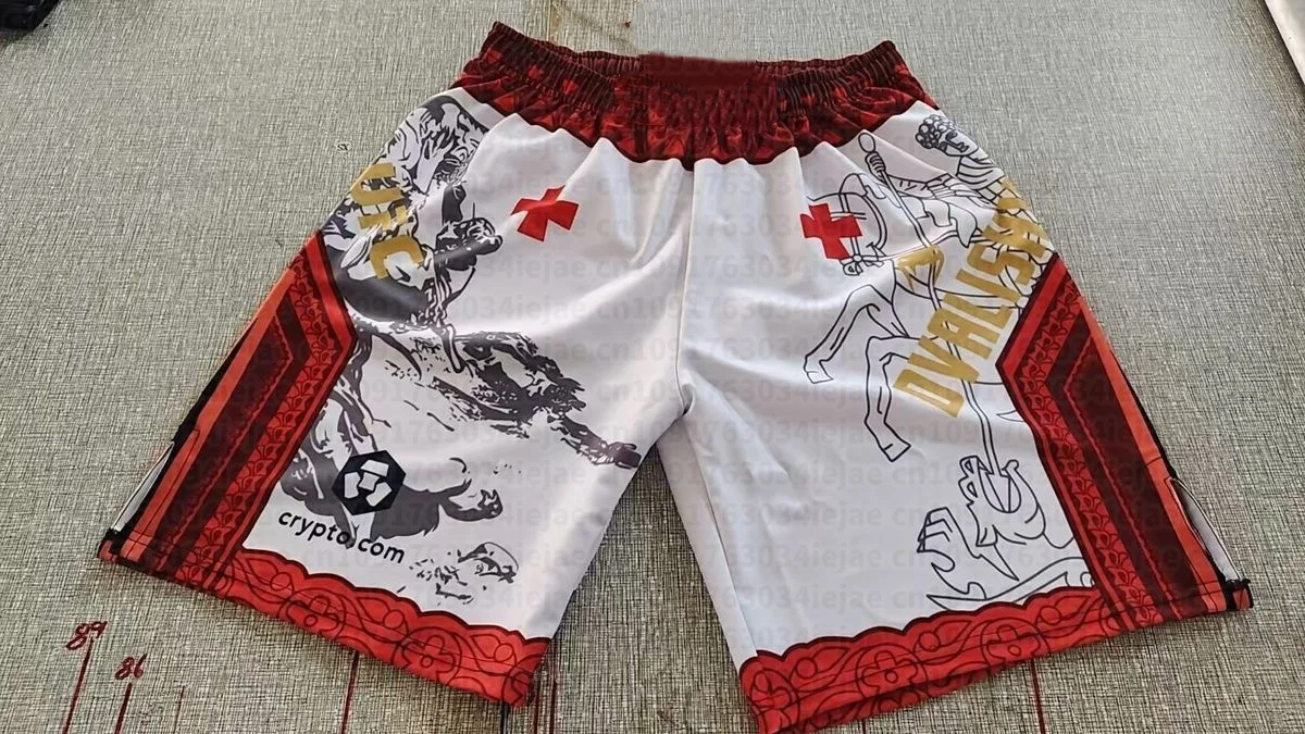 MMA-Kampfshorts Kampfsport-Training Boxshorts für Männer, Frauen und Kinder Locker geschnittene Polyesterfaser für den täglichen Gebrauch – Detail 5