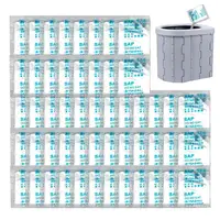 Polvo absorbente de orina, 50 Uds., Gel absorbente de caca y orina, desodorización, herramienta de congelación de residuos líquidos para acampar, pescar y viajar