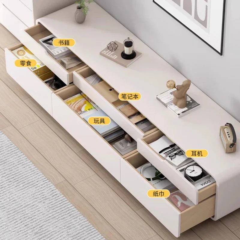 Modern Entertainment Center TV Stands Cabinet Storage Living Room TV Stands Supports Luxury Home Furniture Televisie Kast LLTS image 3