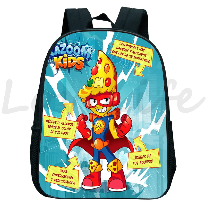 New Superzings Series 10 Kindergarten Backpack for School Boys Girls Cartoon Bookbag Children Mochila Kids Superthings Backpacks