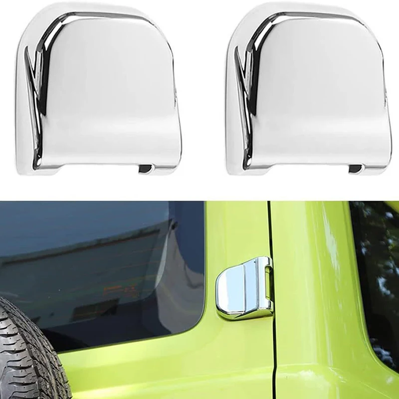 Car Exterior Tailgate Rear Door Hinge Decoration Cover Accessories for Suzuki Jimny JB64 JB74 Sierra Rear Door Tailgate