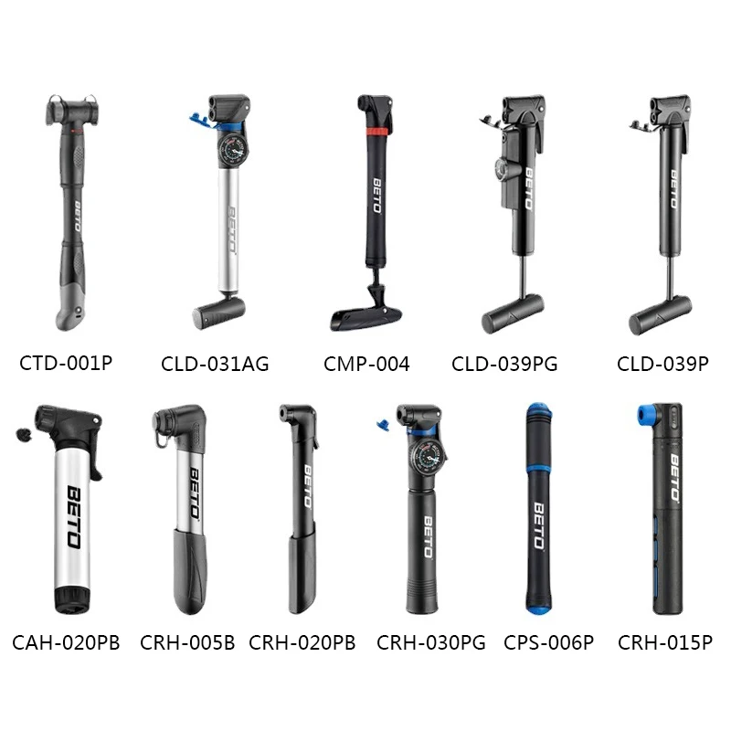Велосипедный насос BETO, мини-ручной насос AV/FV, клапан для велосипедных шин, велосипедный насос для езды на велосипеде, портативный воздушный насос для шоссейного велосипеда MTB Schrader & Presta