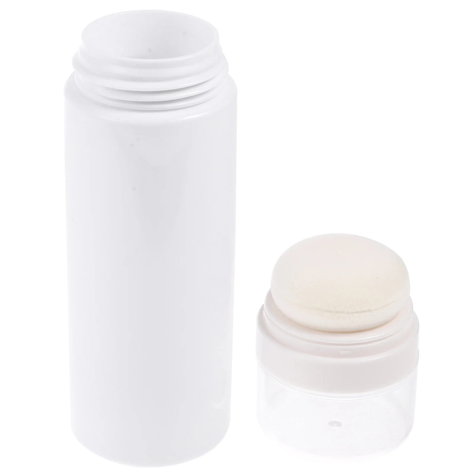 

Powder Puff Powdered Milk Compact Talcum Storage Case Baby Care Bottle Loose Makeup Container Travel Size