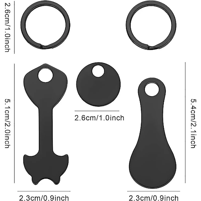 Брелоки из нержавеющей стали, портативные брелоки с держателем на четверть, съемная тележка для покупок, жетон, монета, брелок