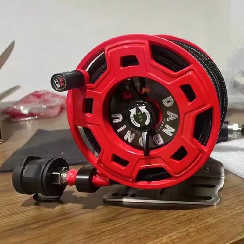 Air pump reel, storage artifact, off-road modified air pump