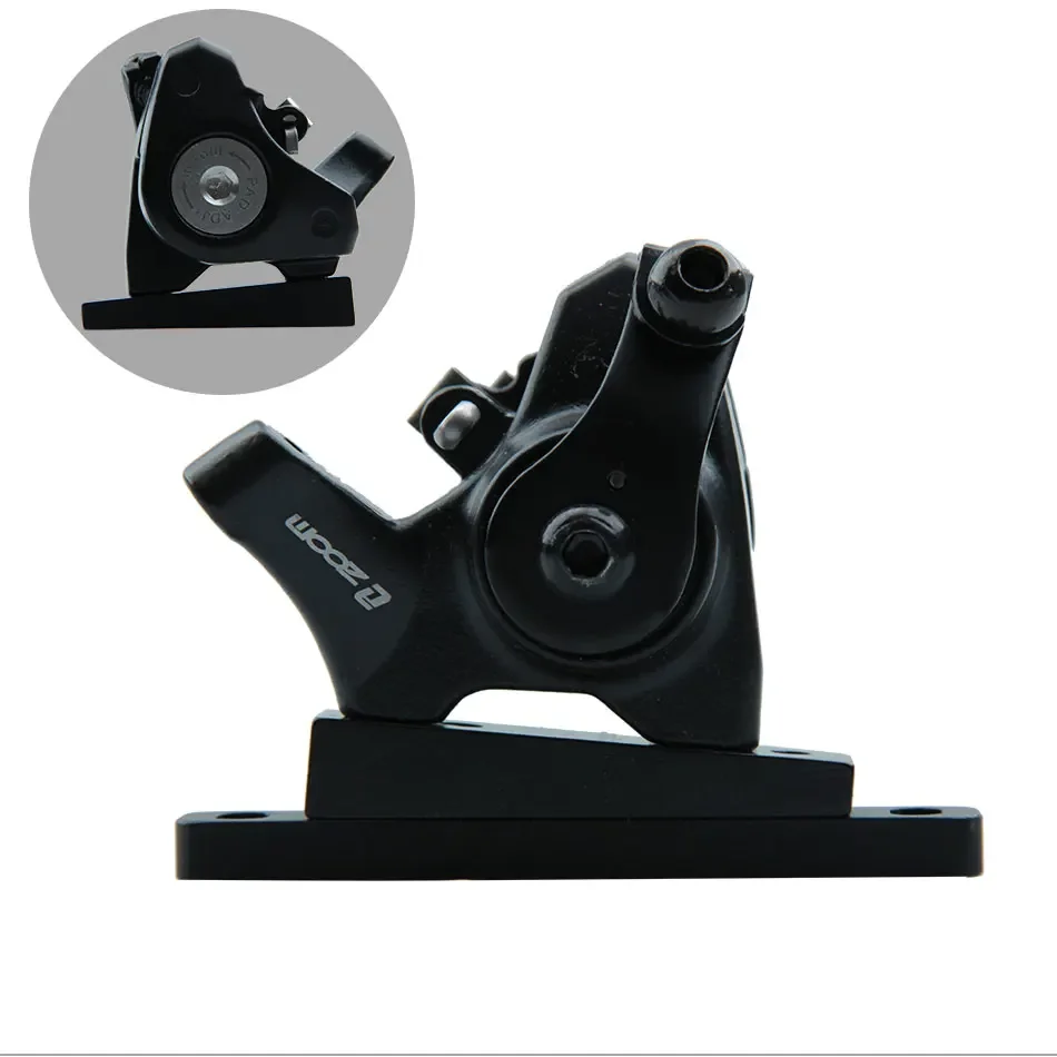 ZOOM DB580 160 Road Bike Disc Brake Cooling Pads Caliper Line Pulling Flat Bracket Dual Piston Mechanical 140 Bycicle Accesories