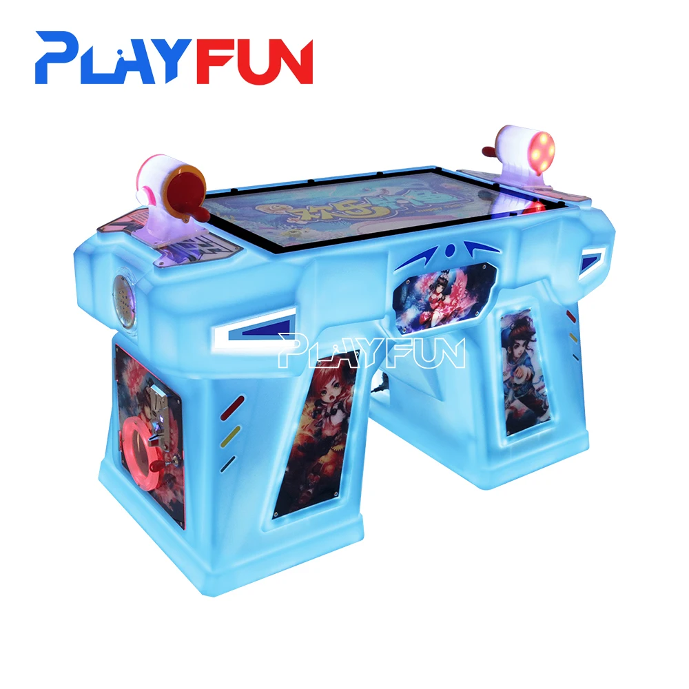 

Playfun Hot Sale Happy Gready Snake Super Crash Go Fishing Hammer Small Kids Video Game Machines for Amusement Park